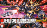 HGUC 134 RX-0 Unicorn Gundam 02 Banshee (Destroy Mode) 1/144
