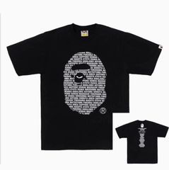 BAPE Text Ape Head T-Shirt