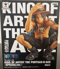 One Piece Banpresto King of Artist The Portgas D. Ace Figure