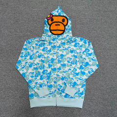 BAPE Kids LISA x Milo Camo Hoodie