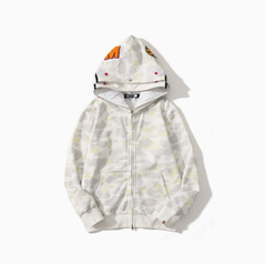 BAPE Arctic Shark Camo Hoodie