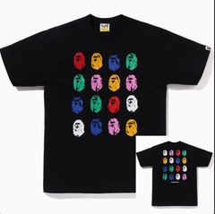 BAPE 32nd Anniversary Multi-Ape Head T-Shirt