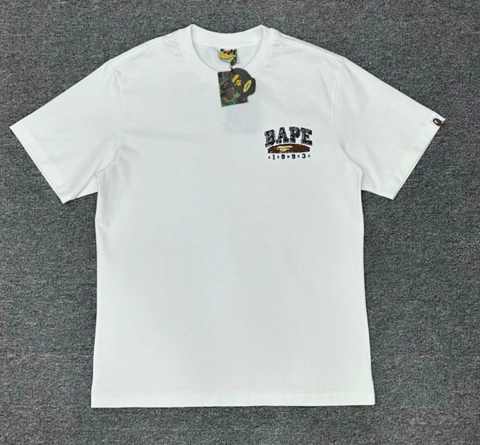 BAPE Camo Ape Head College T-Shirt