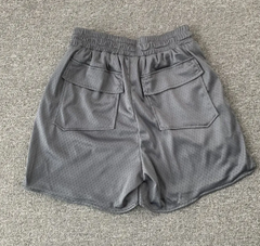 Rhude Gray Mesh Shorts