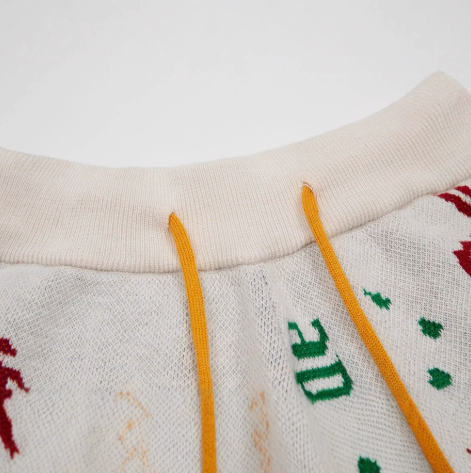 RHUDE Morant Paisley Intarsia Knit Shorts
