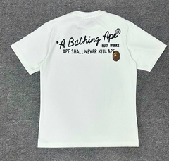 BAPE Camo Ape Head College T-Shirt