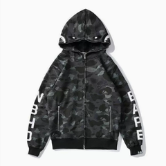 BAPE Camo Shark Full-Zip Hoodie