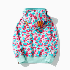 BAPE Miami Shark Double-Hood Zip Hoodie
