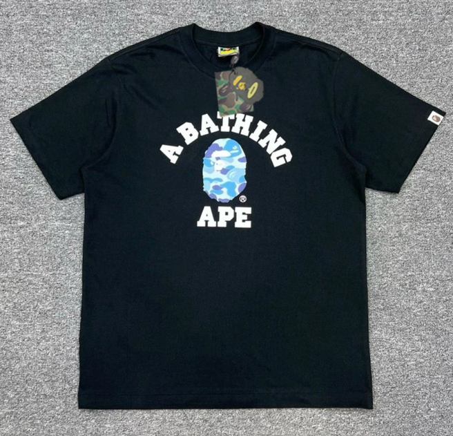 BAPE Color Camo College Graphic T-Shirt