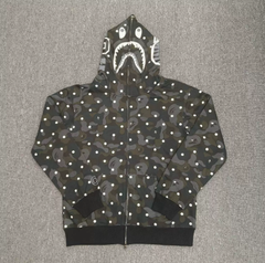 BAPE Forest Polka Dot Shark Hoodie