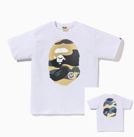 BAPE 1ST CAMO Big Ape Head T-Shirt