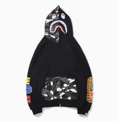 BAPE Camo Shark Full-Zip Hoodie