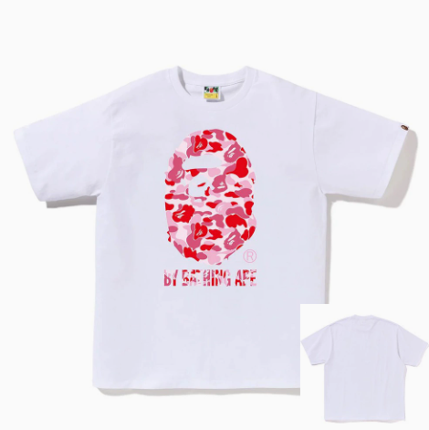 BAPE Candy Camo Big Ape Head T-Shirt