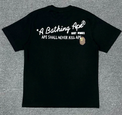 BAPE Camo Ape Head College T-Shirt