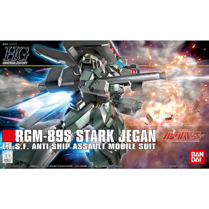 HGUC 104 RGM-89S Stark Jegan E.F.S.F. Anti-Ship Assault Mobile Suit 1/144