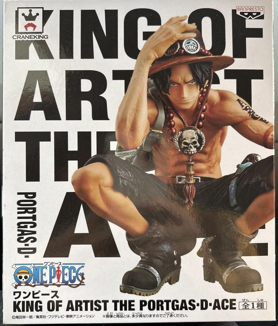 One Piece Banpresto King of Artist The Portgas D. Ace Figure
