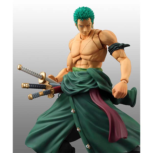 Megahouse Japan Variable Action Heroes One Piece Roronoa Zoro 180Mm Pvc Figure