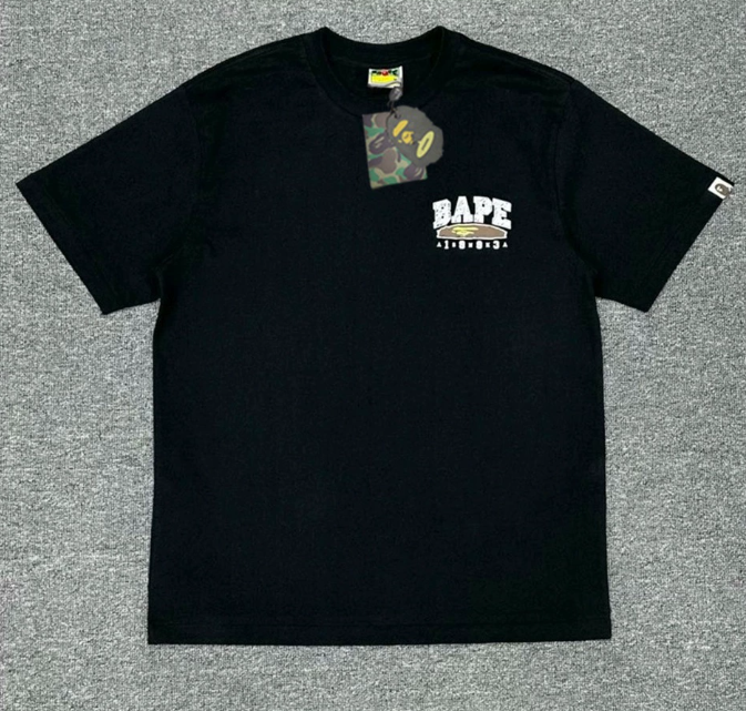 BAPE Camo Ape Head College T-Shirt