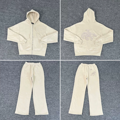 Derschutze Western Rider Cream Embroidered Set