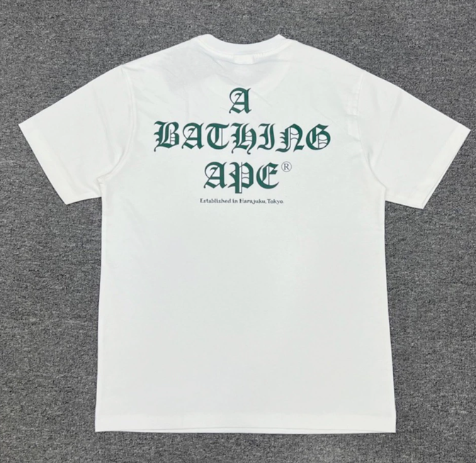 BAPE WGM Forest Camo Ape Head T-Shirt